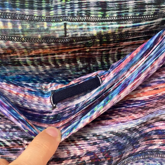Lululemon Leggings Women 4 Digital Oasis Multicolor Wunder Train High Rise Tight - Picture 7 of 8